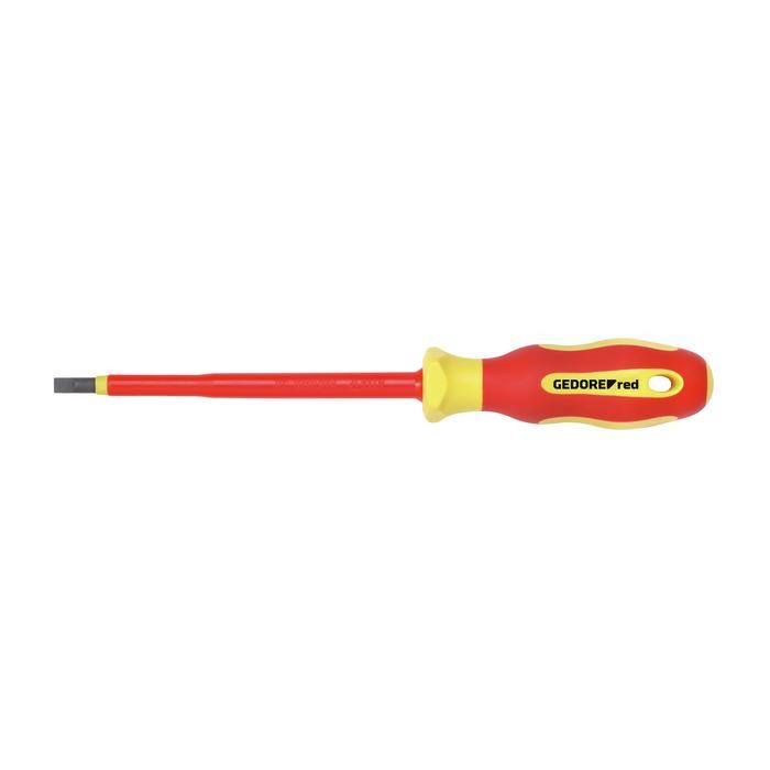 GEDORE-RED VDE-screwdriver slotted 2.5x0.4x75mm (3301400)