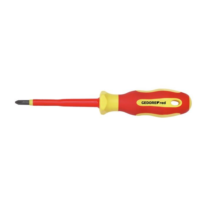 GEDORE-RED VDE-Screwdriver PH2 l.100mm (3301405)