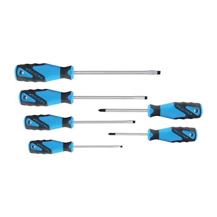 GEDORE 3C screwdriver set 6 pcs IS 4-8 PH 1-2 (1482319)