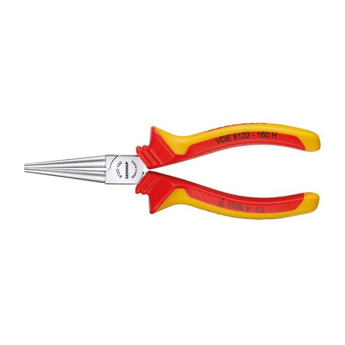 GEDORE VDE Round nose pliers with VDE insulating sleeves (1552104)
