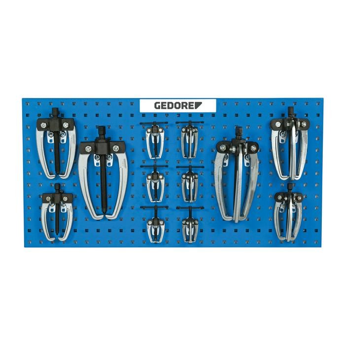 GEDORE Puller set on perforated panel 12 pcs (1824007)