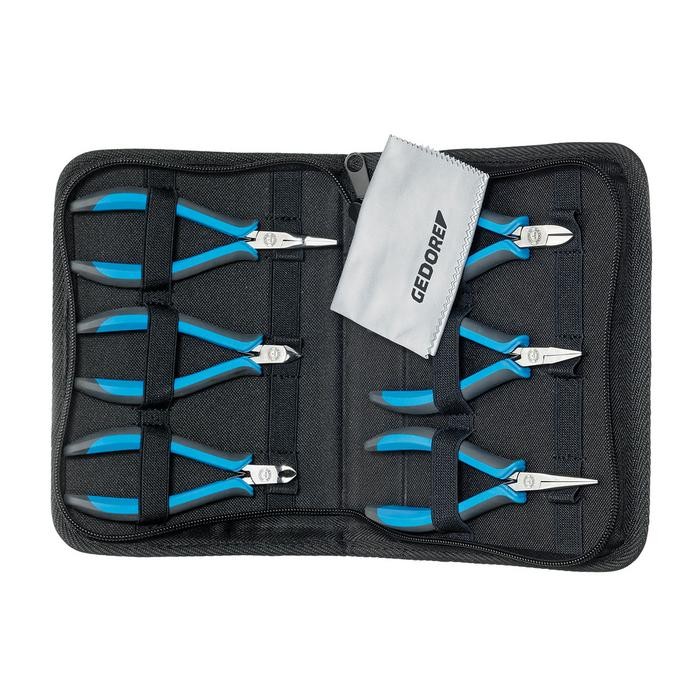 GEDORE Electronic pliers set, 6 pieces (1955551)