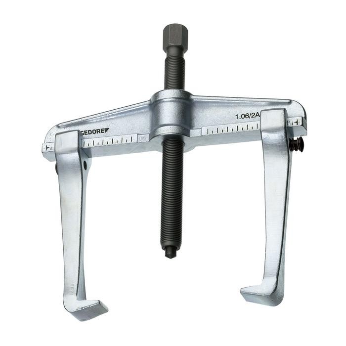 GEDORE Universal puller, 2-arm pattern, rigid legs with leg brake 100x100 mm (1956337)