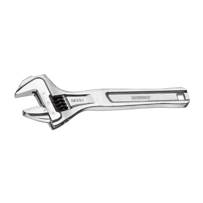 GEDORE 1966316 Adjustable spanner open end 60 S 8 C, 206.5 mm