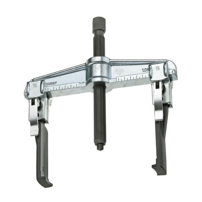 GEDORE Quick-release puller, 2-arm pattern, with slim legs 100x100 mm (2015706)