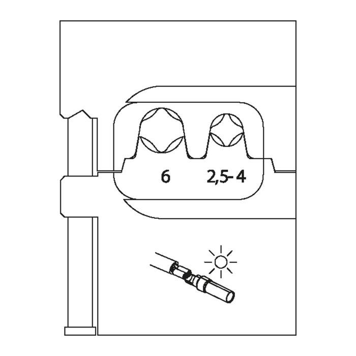 GEDORE Module insert for Multi Contact MC3 (2078090)