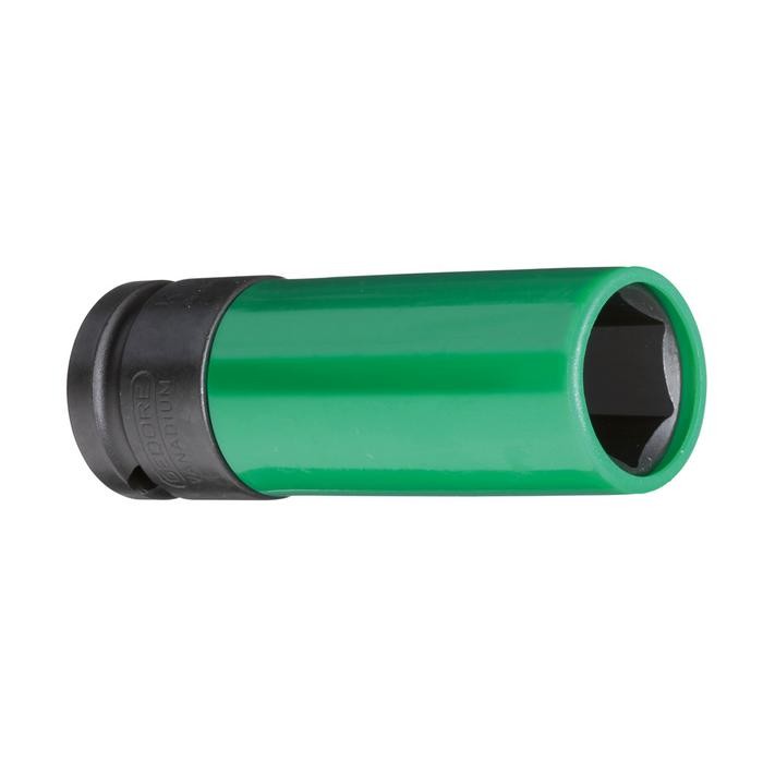 GEDORE Impact socket 1/2&quot; with protective sleeve, 19 mm (2178222)