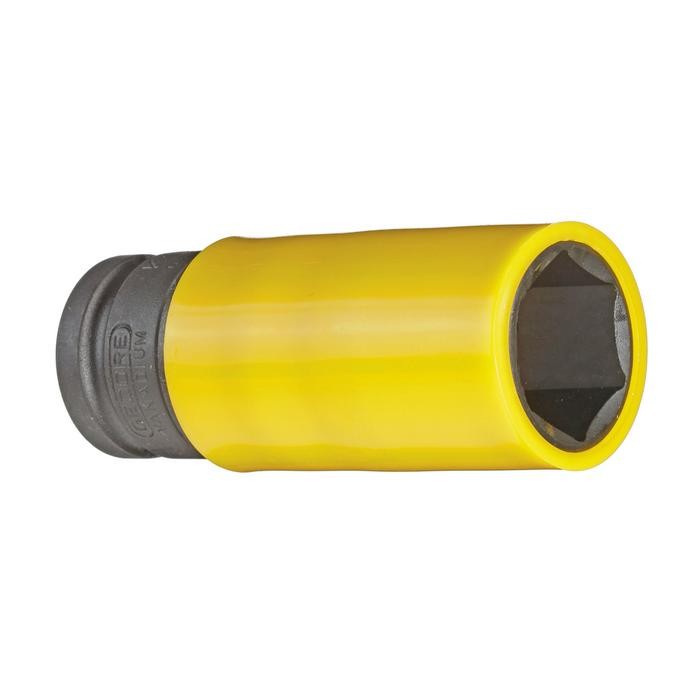 GEDORE Impact socket 1/2&quot; with protective sleeve, 22 mm (2178249)