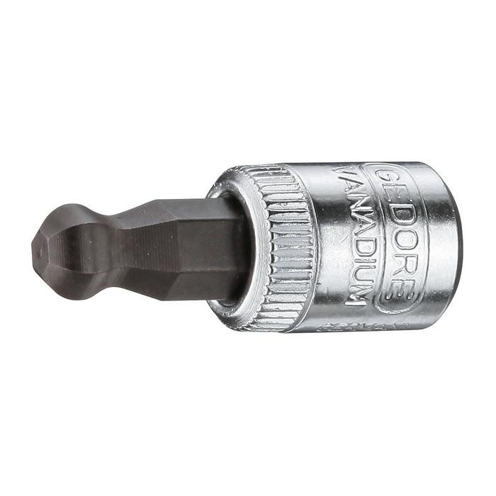 GEDORE 2219409 Screwdriver socket IN 20 K 4, size 4 mm