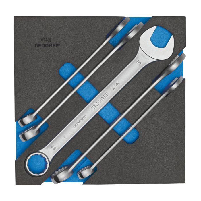GEDORE Combination spanner set in Check-Tool-Module (2308886)