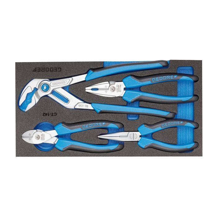 GEDORE Pliers set in Check-Tool-Module (2309025)
