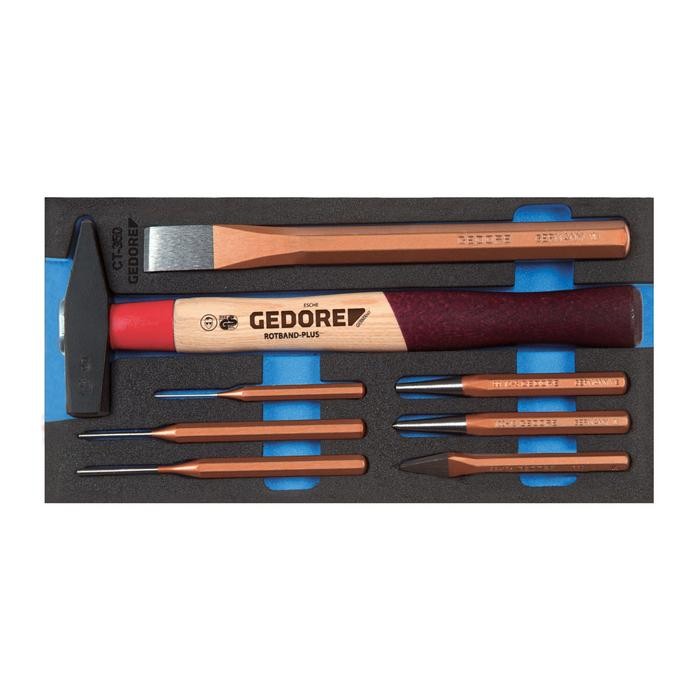 GEDORE Chisel set in Check-Tool-Module (2309041)