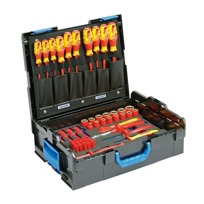 GEDORE VDE Tool assortment HYBRID 53 pcs in i-BOXX 136 (2979063)
