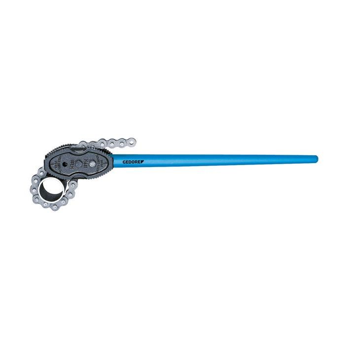 GEDORE Chain pipe wrench, American pattern 1.1/2-8&quot; (4548340)