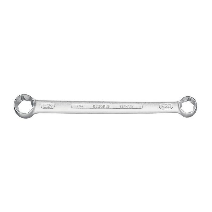 GEDORE Flat ring spanner for external TORX E20xE24 (6060220)