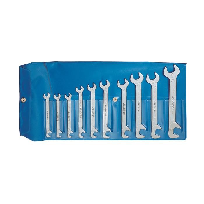 GEDORE Double ended midget spanner set 10 pcs 5-13 mm (6099000)