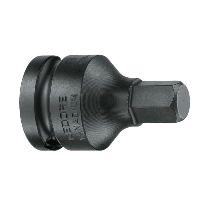 GEDORE Impact screwdriver bit socket 1/2&quot; 17 mm (6225670)