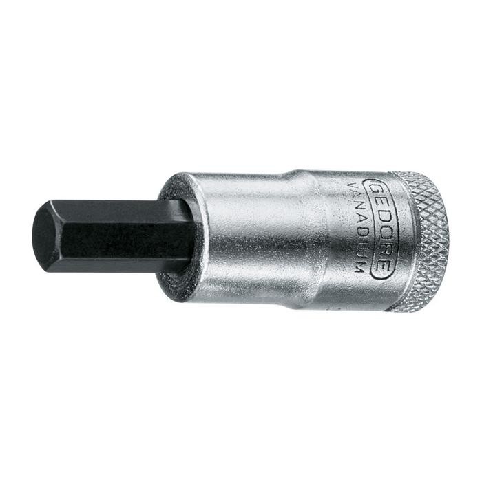 GEDORE Screwdriver bit socket 3/8&quot; 4 mm (6241010)