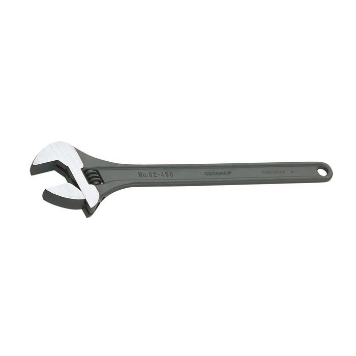 GEDORE 6368510 Adjustable spanner open end 62 P 18, 455 mm