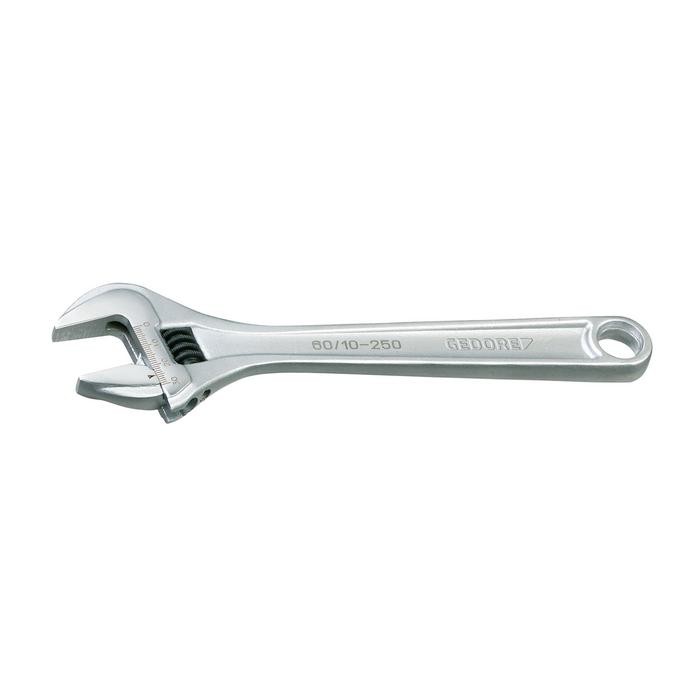 GEDORE 6381100 Adjustable spanner open end 60 CP 10, 255 mm