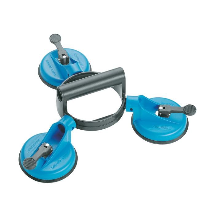 GEDORE Suction cup lifter with 3 cups, d 120 mm (6390870)
