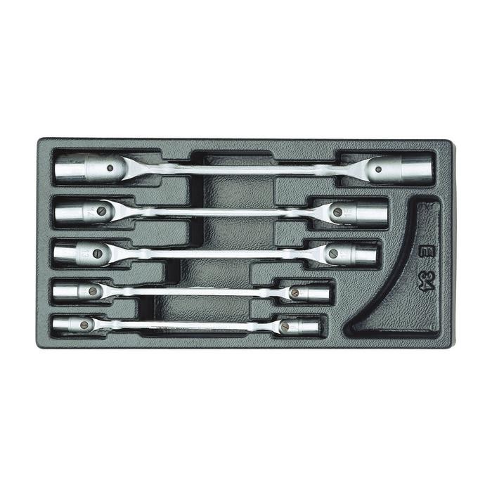 GEDORE Swivel head wrench set in 1/3 ES tool module (6605070)