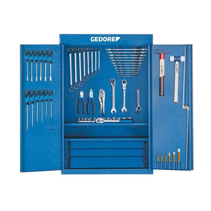 GEDORE Tool cabinet with tool assortment S 1400 G (6613250)