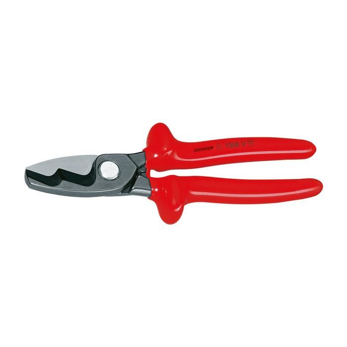 GEDORE VDE Cable shears with VDE dipped insulation 200 mm (6725050)