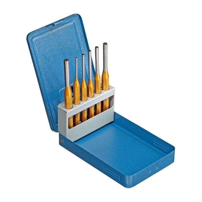GEDORE Pin punch set 6 pcs in metal case (8758050)