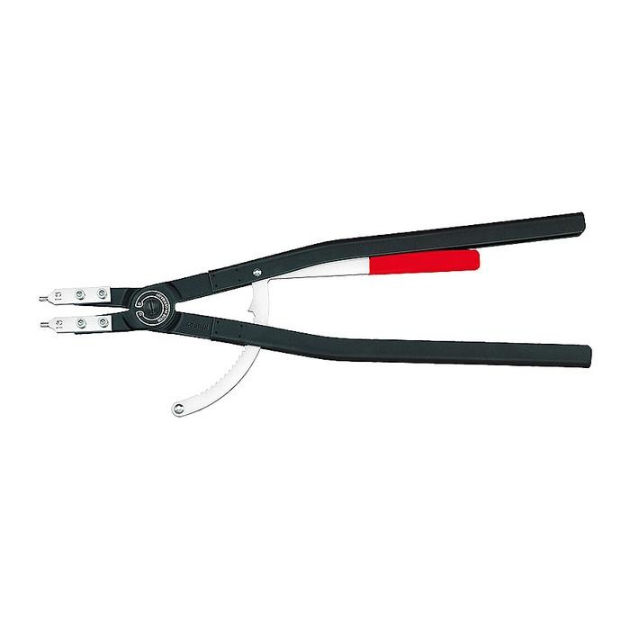 Circlip Pliers for internal circlips in bore holes black powder-coated 580 mm