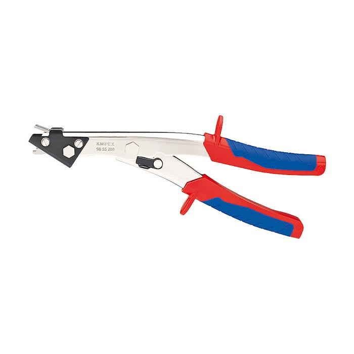 Sheet Metal Nibbler with multi-component grips 280 mm
