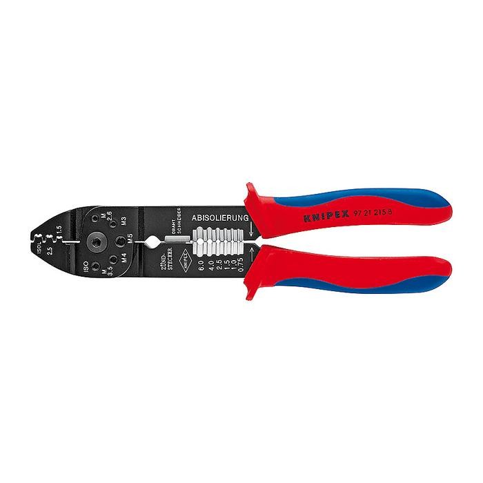 Crimping Pliers burnished with multi-component grips 230 mm