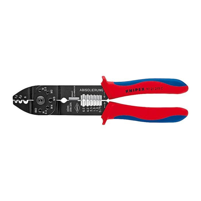 Crimping Pliers burnished with multi-component grips 230 mm