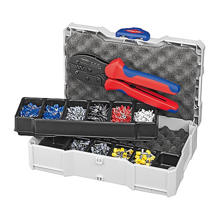 KNIPEX 97 90 23 Crimp assortment with 1200pcs. of wire end sleeves