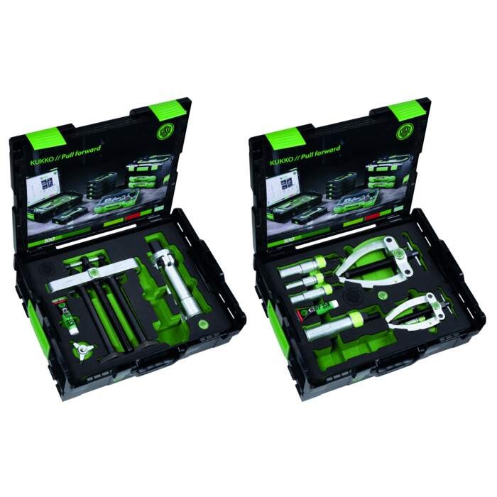KUKKO 25-C Ball bearing extraction set with counter support