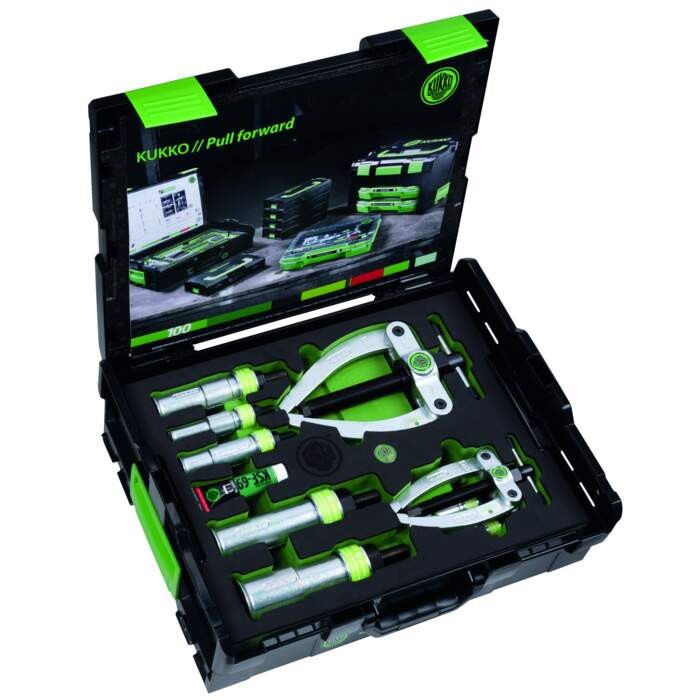 KUKKO 25-B Ball bearing extraction set with counter support