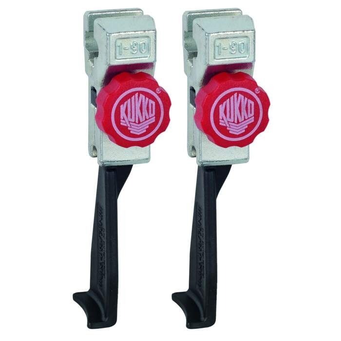 KUKKO 1-93-P Narrow, quick-adjustable trigger hooks (pair)