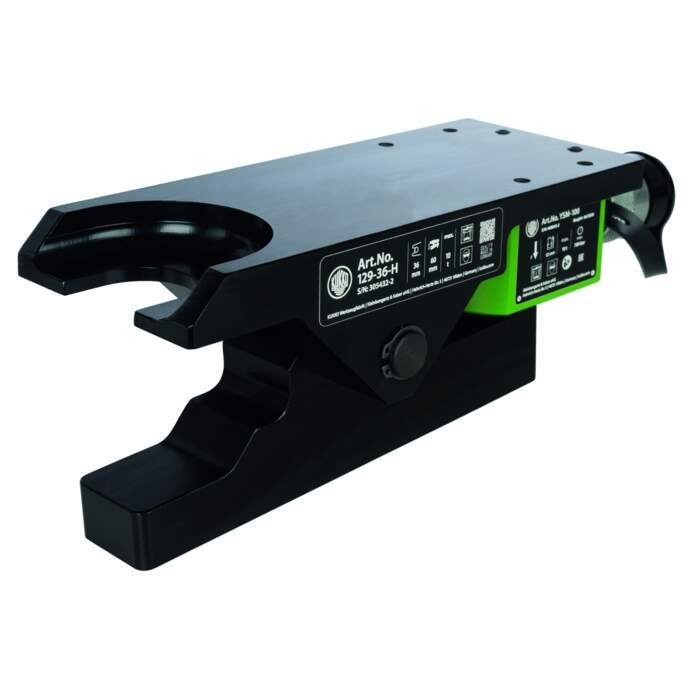 KUKKO 129-36-H Track and push rod joint puller with hydraulic lifting cylinder