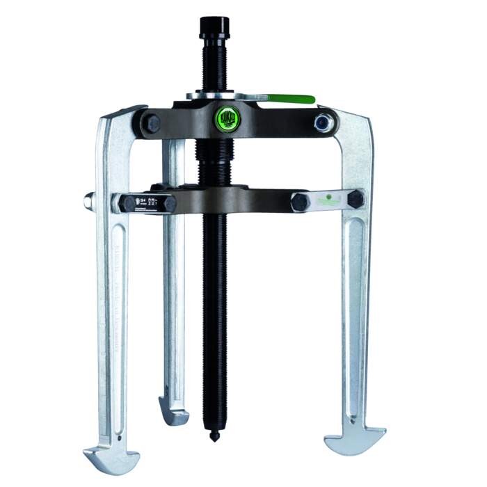KUKKO 12-4 3-arm puller with pre-adjustable puller hooks for internal and external pull-offs