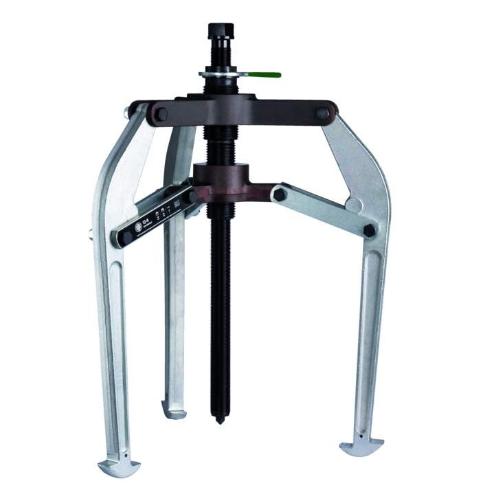 KUKKO 12-6 3-arm puller with pre-adjustable puller hooks for internal and external pull-offs