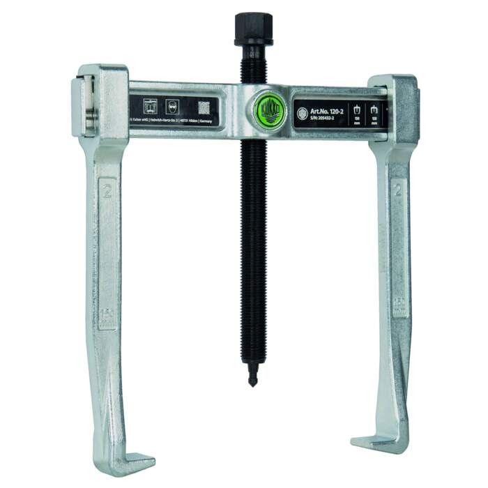 KUKKO 120-2 2-arm universal puller "VARIO" with spring-loaded end lock