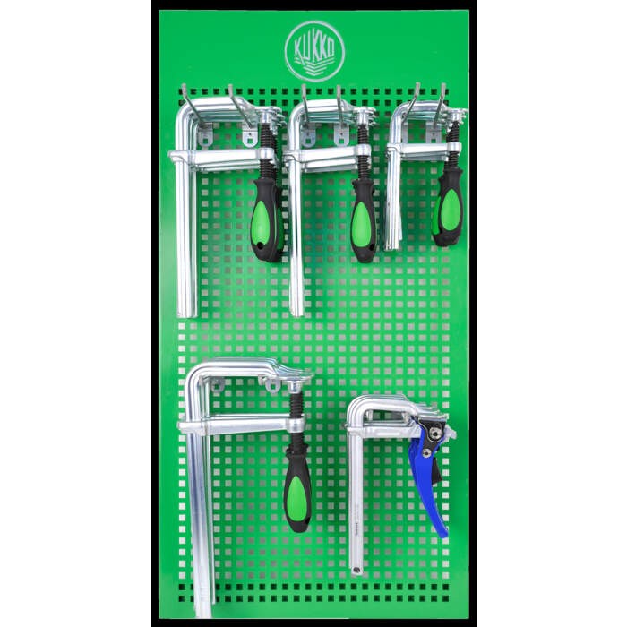 KUKKO WT-020 Clamp Assortment - All Steel - Premium