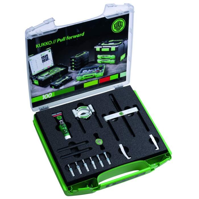 KUKKO 29-A-69 Universal separator, extractor and ball bearing extractor set 