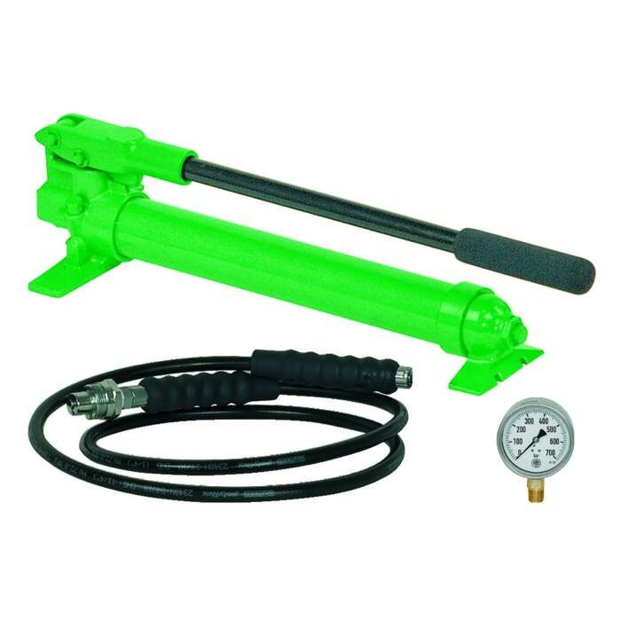 KUKKO YHP-325 Hand pump with hose and pressure gauge