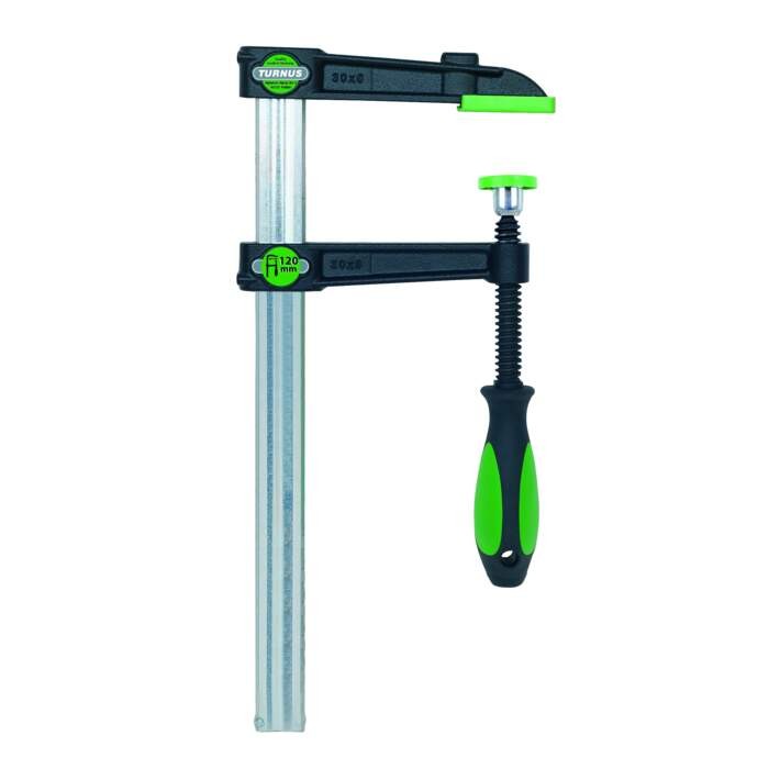 KUKKO 490+0100-050 Malleable cast iron screw clamps VIRIDIS with 3K comfort grip