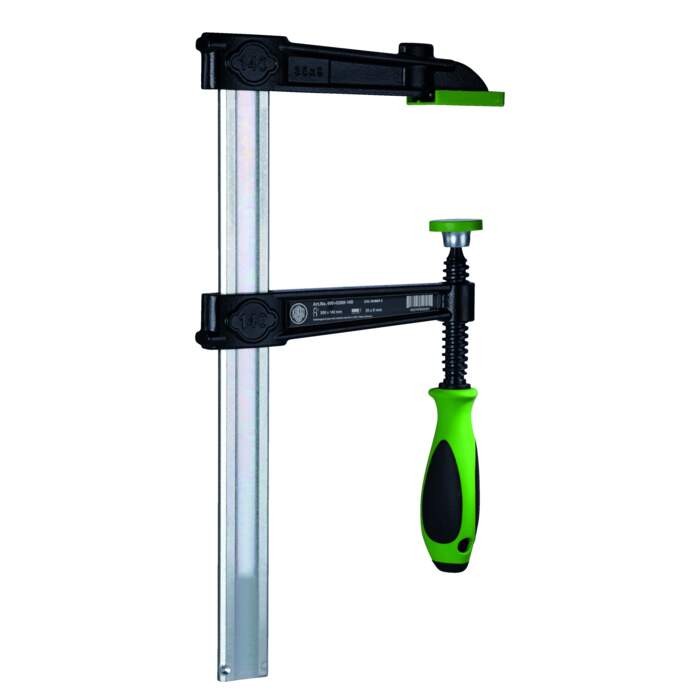 KUKKO 490+0300-140 Malleable cast iron screw clamps VIRIDIS with 3K comfort grip