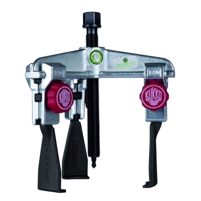 KUKKO 30-3+S 3-arm universal puller with narrow, quick-adjustable trigger hooks