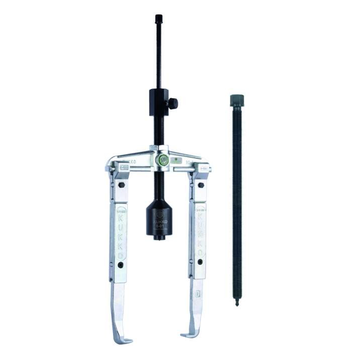 KUKKO 20-4-B 2-arm universal puller with adjustable puller hooks and grease-hydraulic spindle