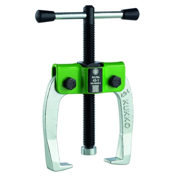 KUKKO 43-1 Handy, 2-arm small parts puller with power-transmitting and self-centring puller legs