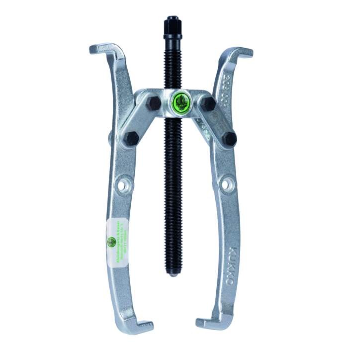 KUKKO 208-0 2-armed lug puller with oscillating, reversible puller legs and adjustable clamping depth